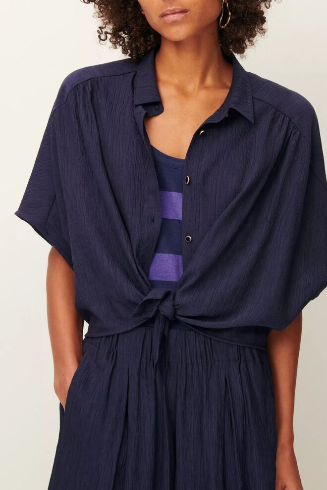 BLUSE ALFASSA BLEU DE CHINE