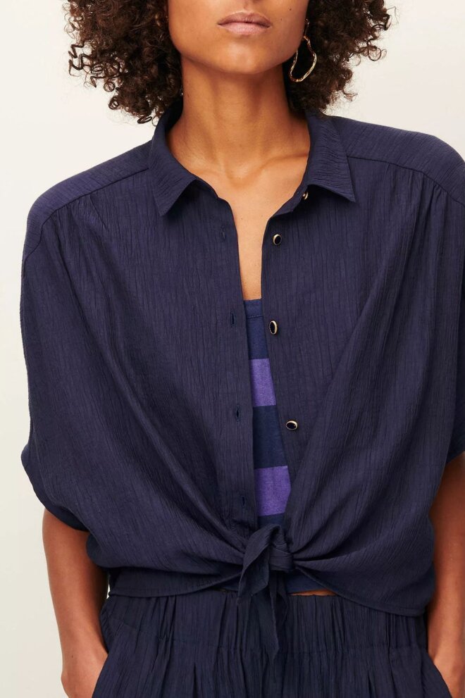 BLUSE ALFASSA BLEU DE CHINE