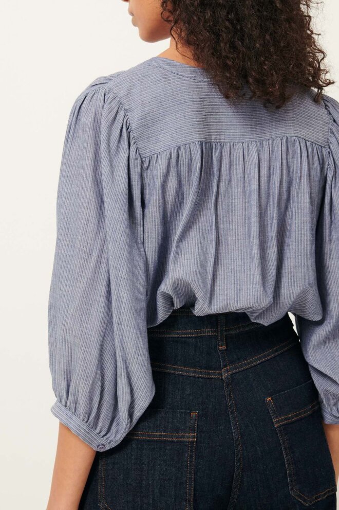 BLUSE A VIEW CHAMBRAY BLUE