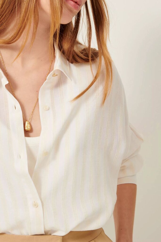 BLUSE BOTAN WHIMILK