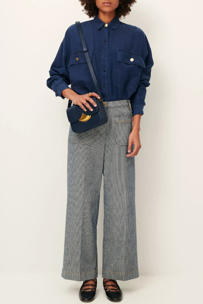 HOSE ALDRICKS COUTIL BLUE