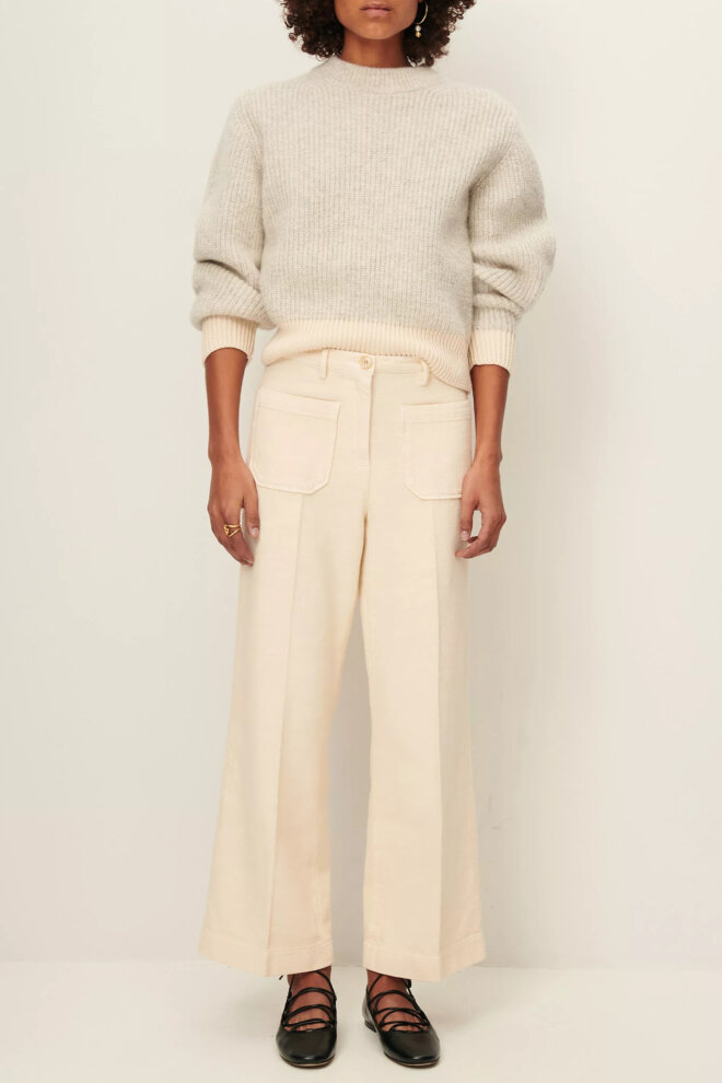 HOSE HENDRICK PANT FLEUR DE SEL