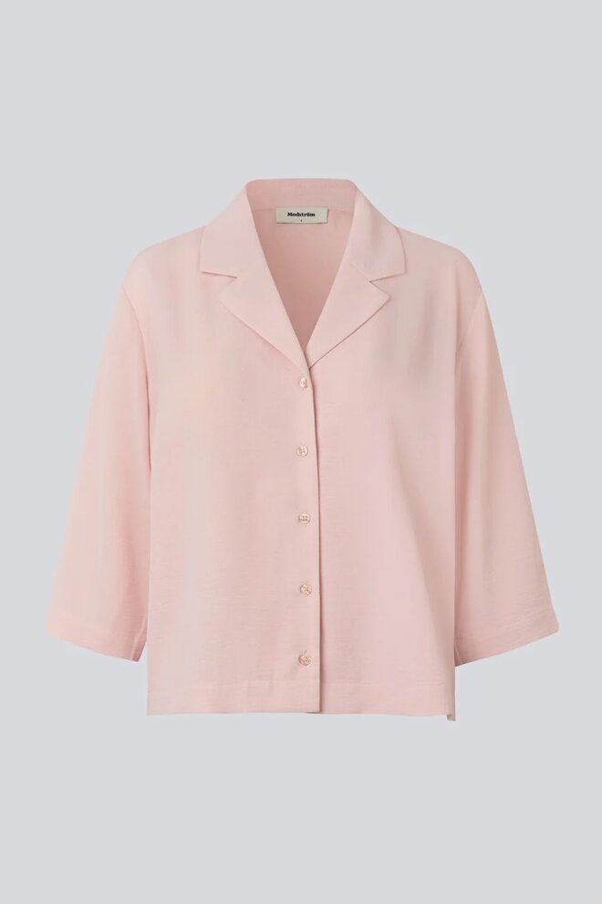 BLUSE AALIYAHMD SHIRT VEILED PINK