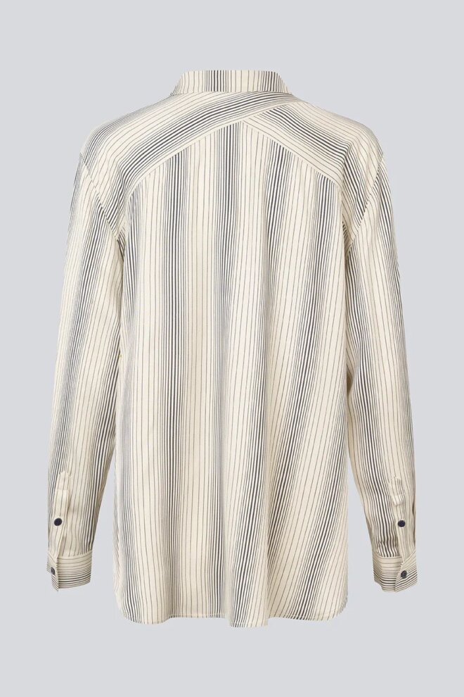 BLUSE HISSAMD PRINT SHIRT GRADING STRIPE