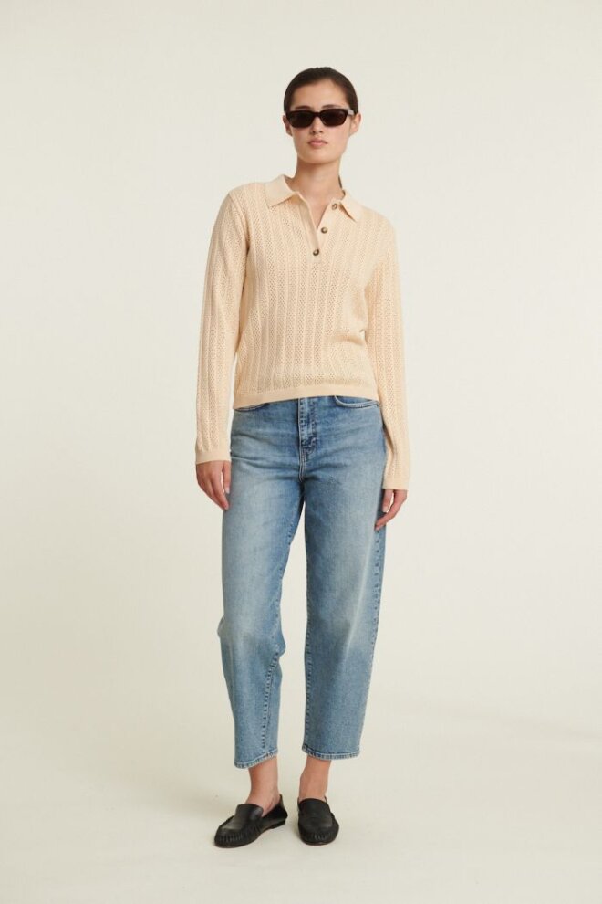 POLO TRICIA LS POLO BIRCH