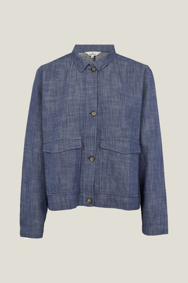 JACKE JEN SHORT JACKET MID BLUE