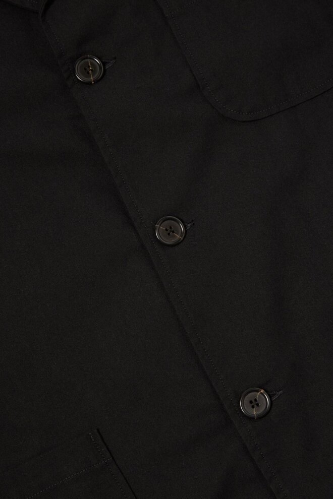 SAKKO 32541 THREE BUTTON BLACK