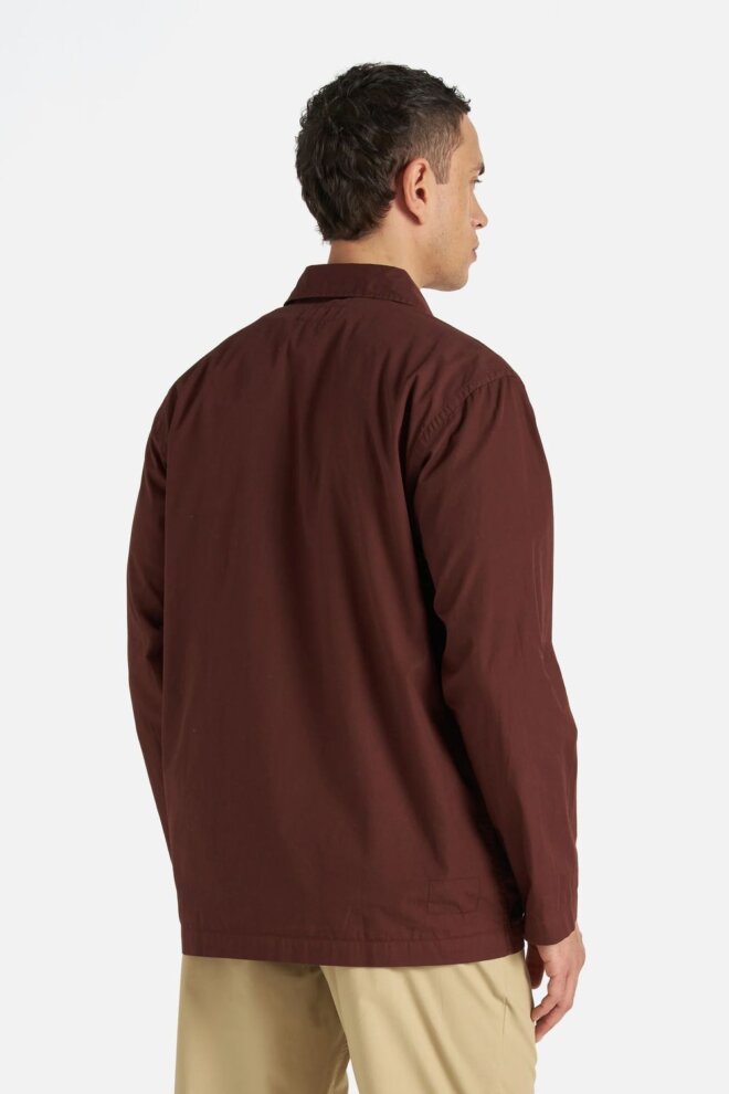 JACKE 32678 BAKERS OVERSHIRT RICH BROWN