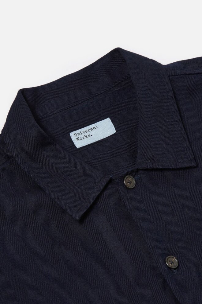 HEMD 32660 L/S UTILITY INDIGO