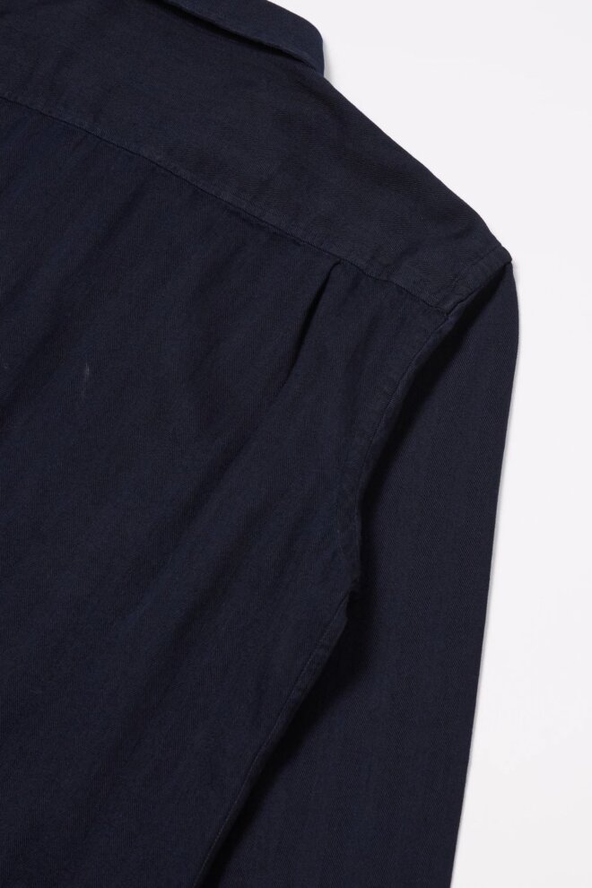 HEMD 32660 L/S UTILITY INDIGO