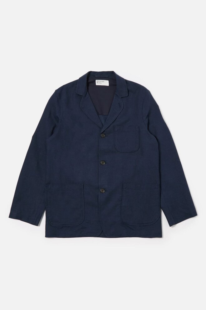 SAKKO 32610 THREE BUTTON LORD NAVY