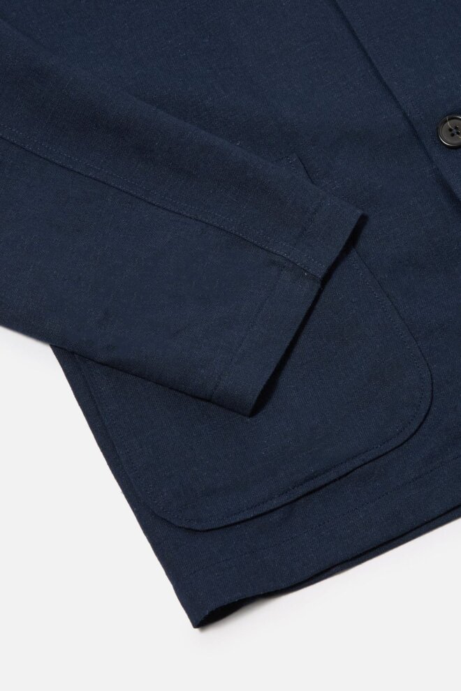 SAKKO 32610 THREE BUTTON LORD NAVY