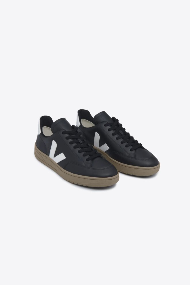 SNEAKER XD0203638B V-12 BLACK_WHITE_DUNE