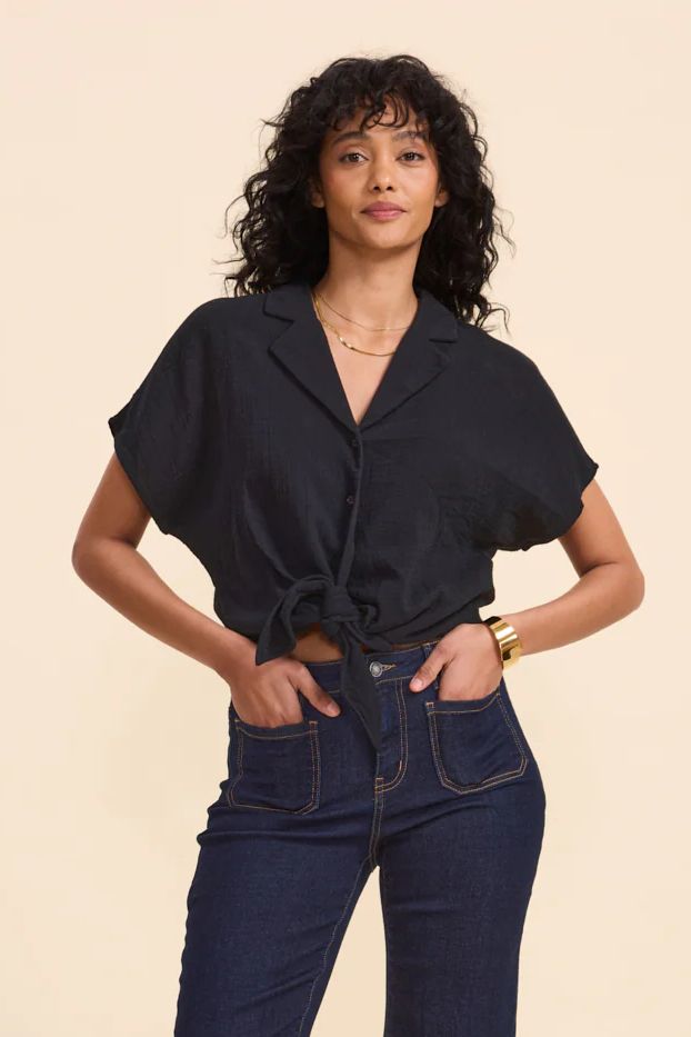 SHIRT WOOD CHARBON
