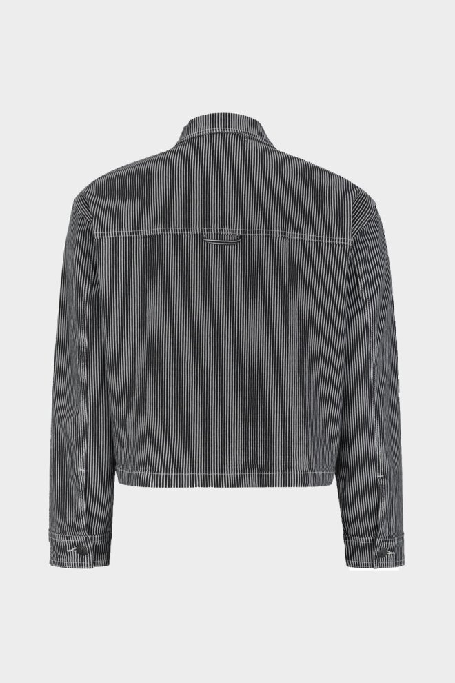 BLUSE SRNELLA SHIRT DENIM BLACK