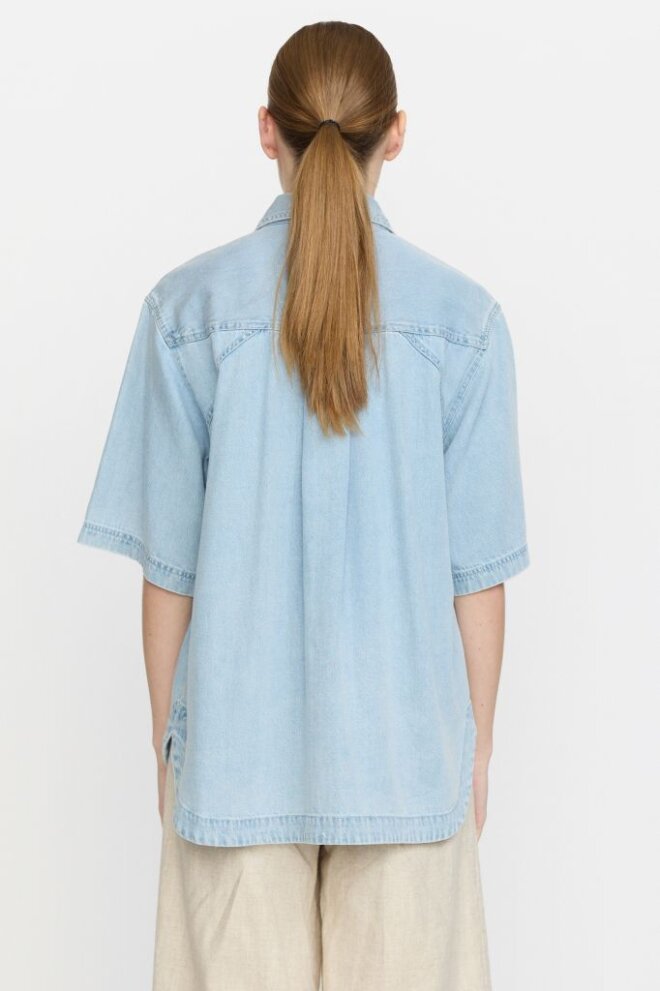 BLUSE SRRIVIERA SHIRT LIGHT WASH