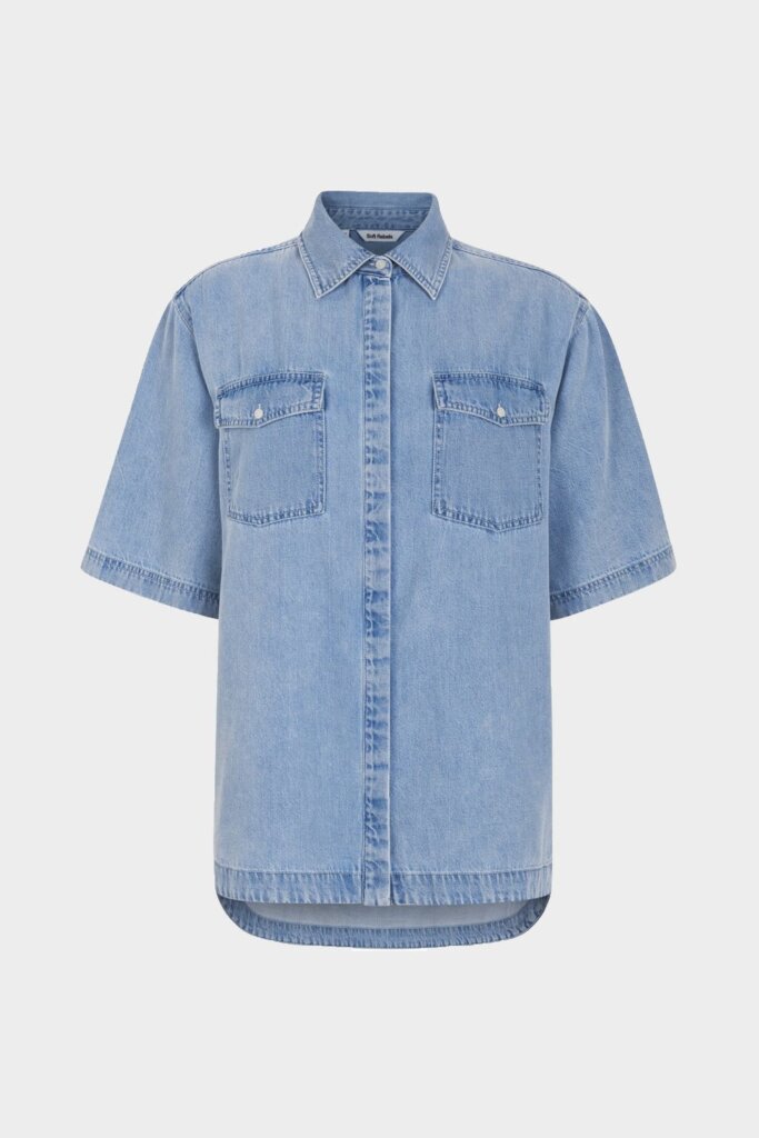 BLUSE SRRIVIERA SHIRT LIGHT WASH