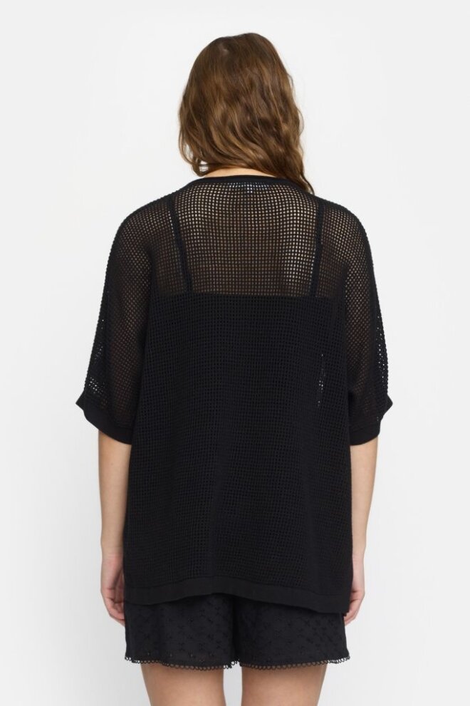 PULLOVER SRGRETTA LONG BLACK