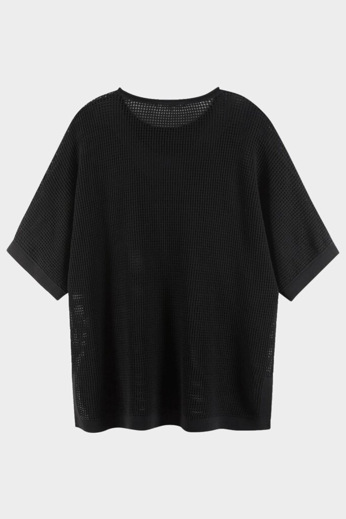 PULLOVER SRGRETTA LONG BLACK