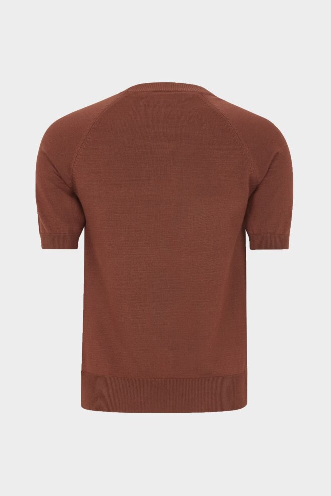 SHIRT SRMARLA SS O-NECK BRANDY