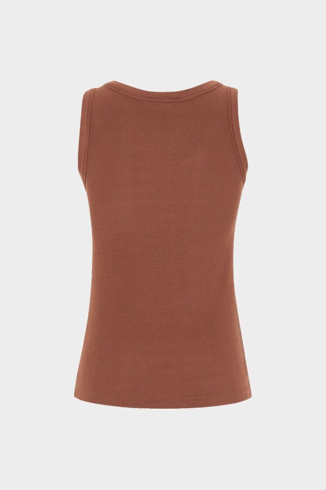 SHIRT SRFENJA TANK TOP BRANDY BROWN