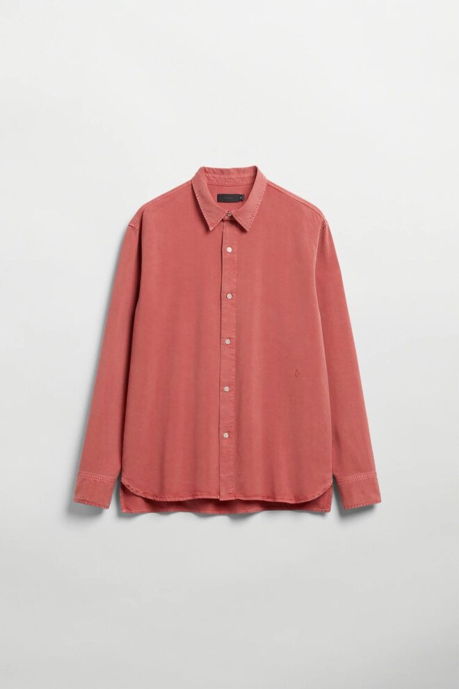 HEMD OSSIAN TENCEL RASPBERRY