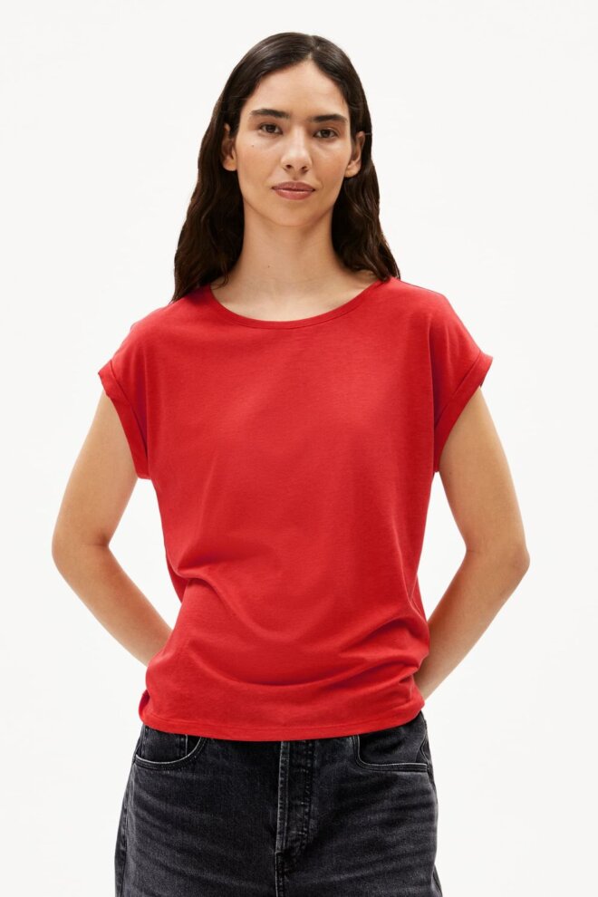 SHIRT 30004769 JILAANA 3143 CORAL BLUSH