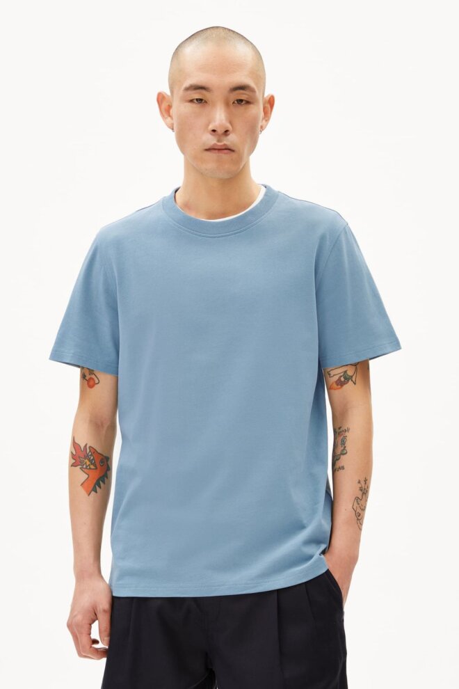 SHIRT MAARKOS PIGMENT BLUE