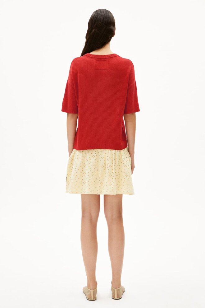 SHIRT 30007193 LIZAA LINO 3143 CORAL BLUS