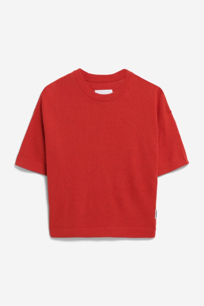 SHIRT 30007193 LIZAA LINO 3143 CORAL BLUS