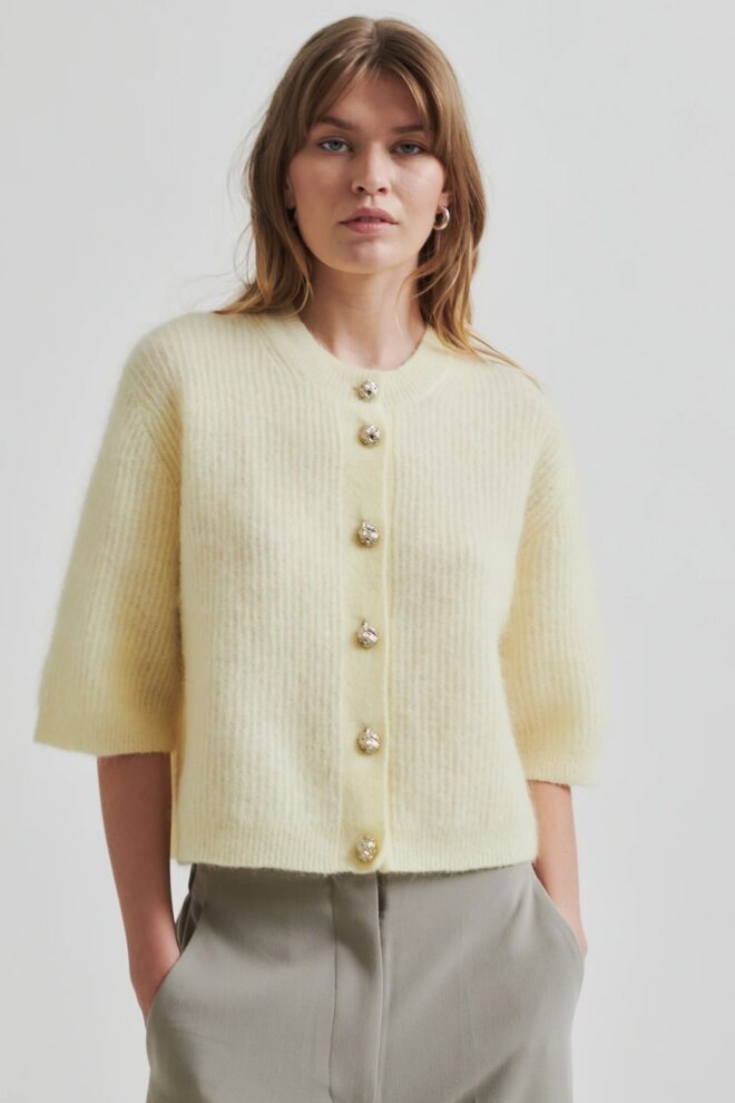 WESTE ANDRIA KNIT CARDIGAN ANISE FLOWER