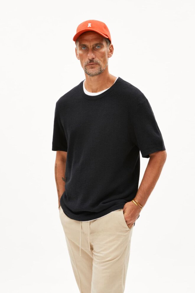 SHIRT 30007244 ERWAAN LINO 105 BLACK