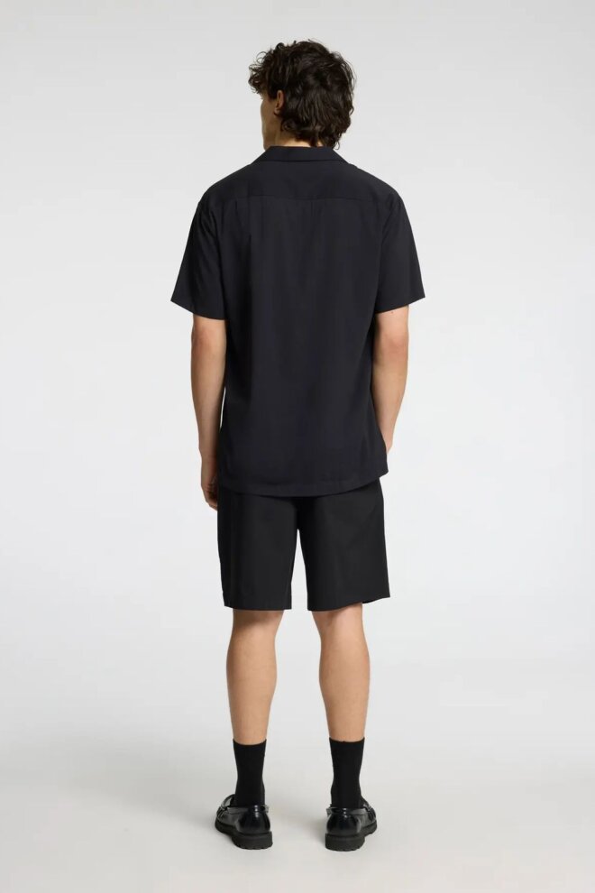 HEMD 16084639 SLHREG-AIR BLACK