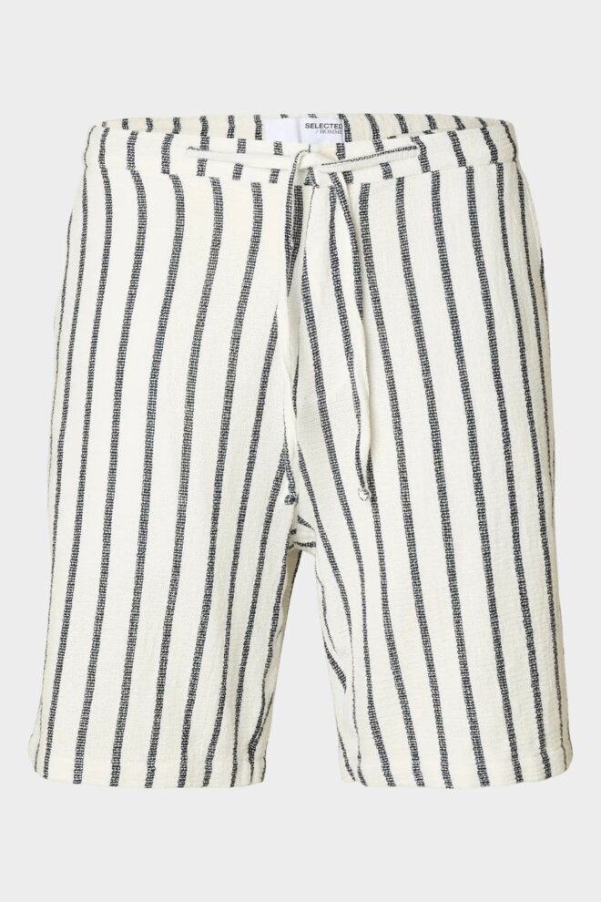 SHORT 16091289 SLHREGSAL SHORTS EGRET