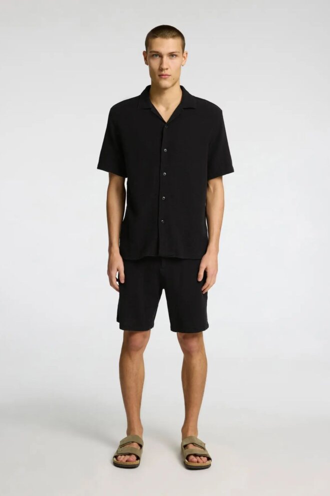 SHORT 16091289 SLHREGSAL SHORTS BLACK