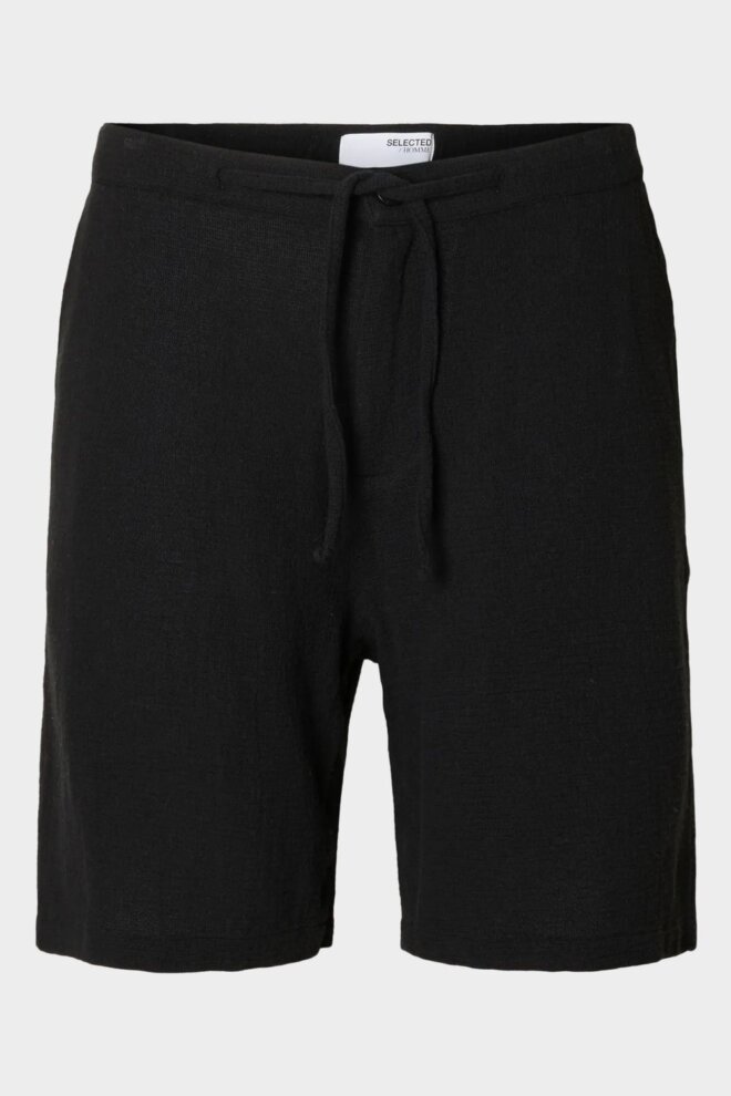 SHORT 16091289 SLHREGSAL SHORTS BLACK