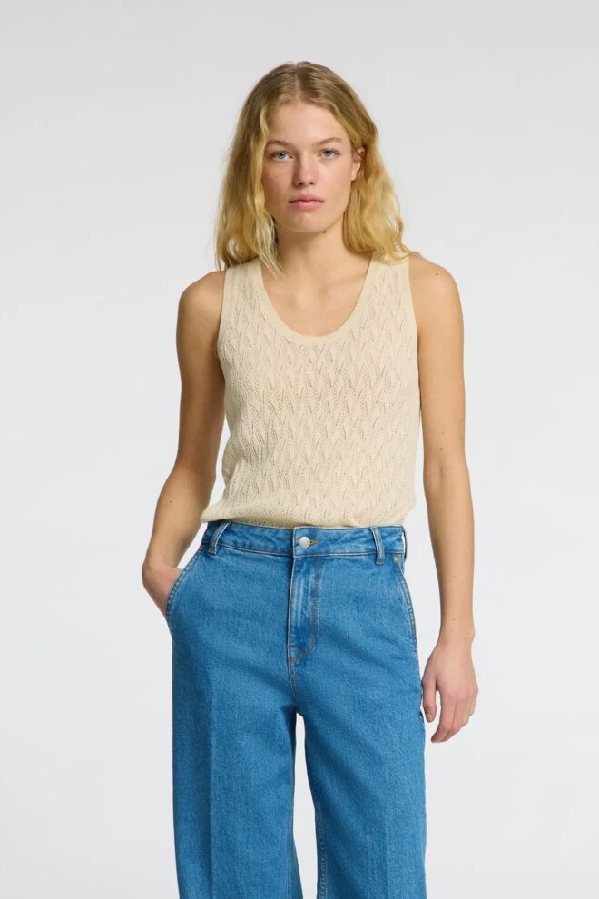 PULLOVER 16096822 SLFAGNY SL BIRCH