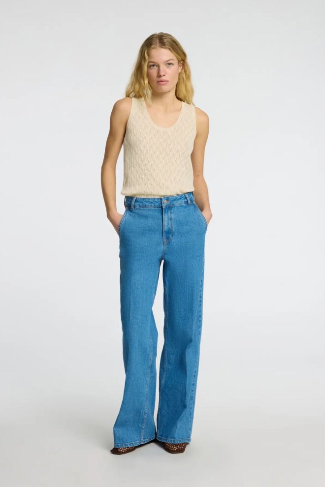 PULLOVER 16096822 SLFAGNY SL BIRCH