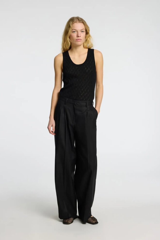 PULLOVER 16096822 SLFAGNY SL BLACK