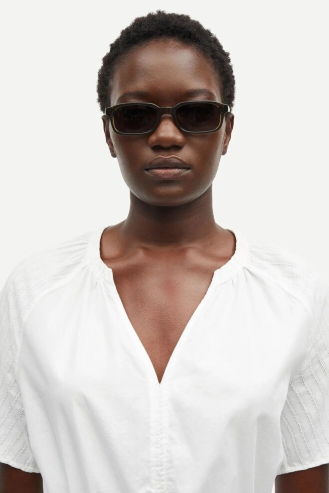 BLUSE SATOMA BLOUSE 15446 WHITE