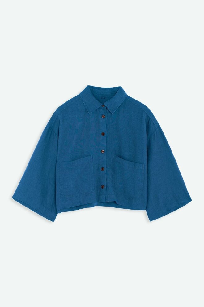 JACKE K250103015 WANDA INDIGO LINEN