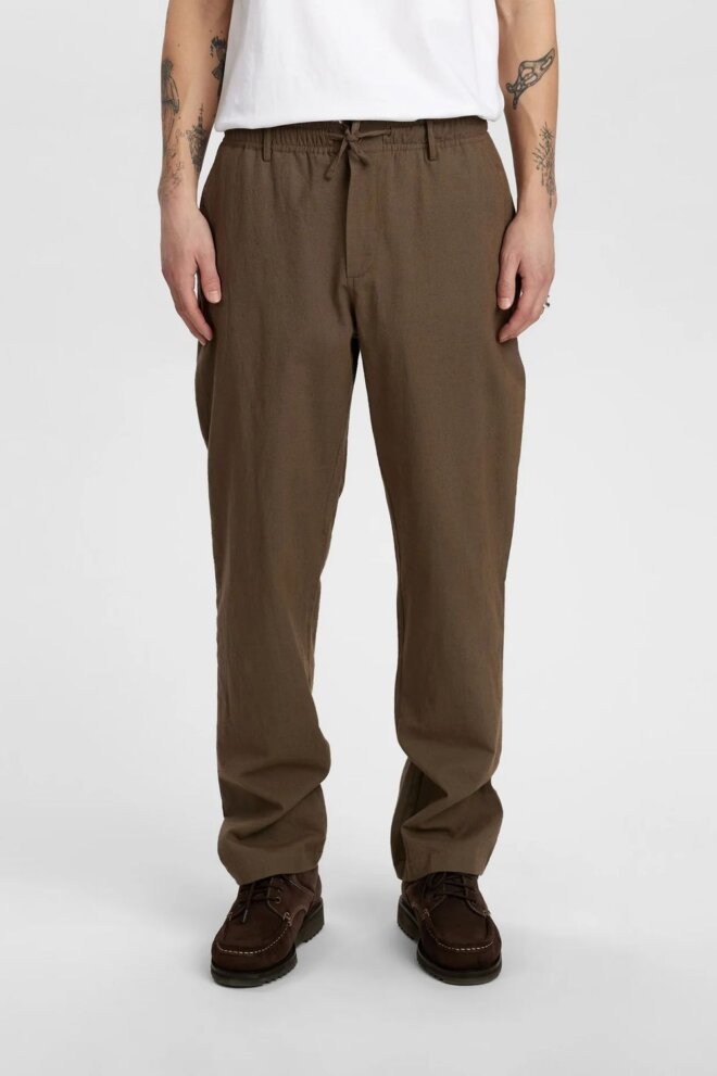 HOSE AKJAN COT/LINEN ELA PANTS CUB
