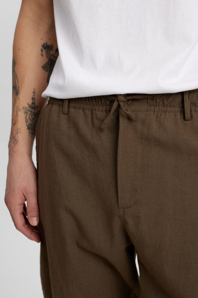 HOSE AKJAN COT/LINEN ELA PANTS CUB