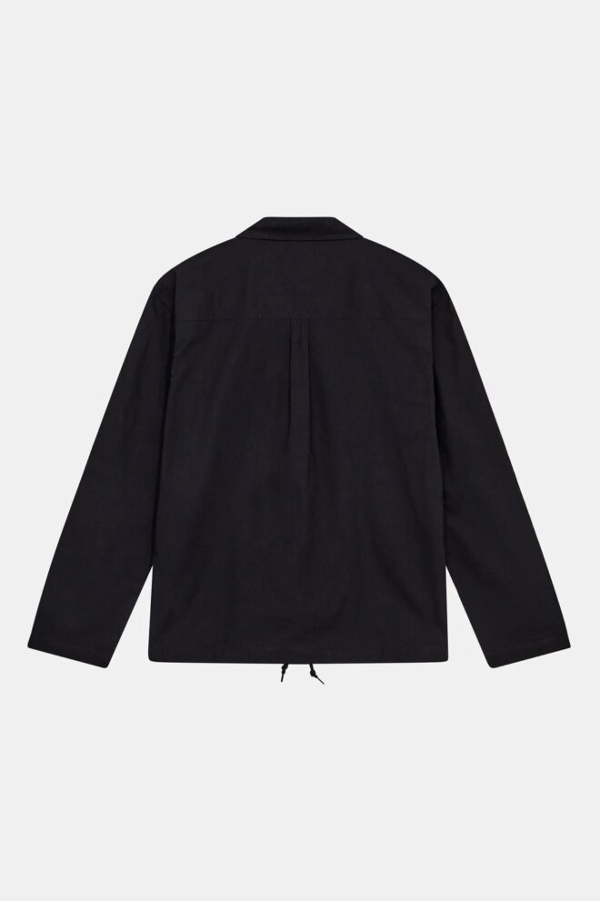 HEMD AKOTTO COT/LINEN CAVIAR