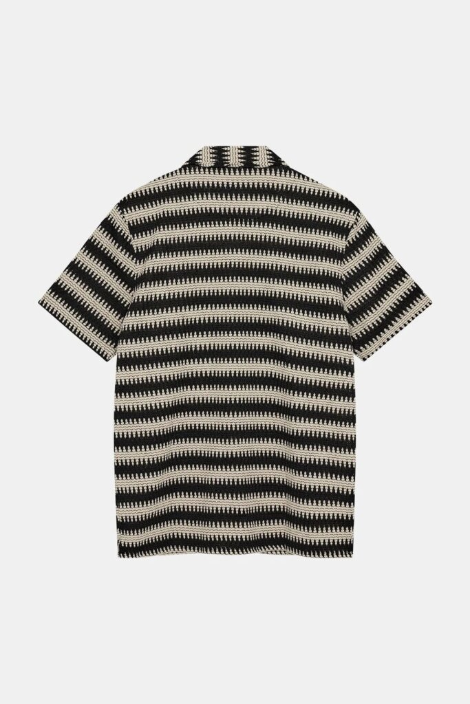 HEMD AKKURT STRUC STRIPE S/S TOFU