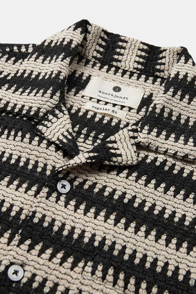 HEMD AKKURT STRUC STRIPE S/S TOFU