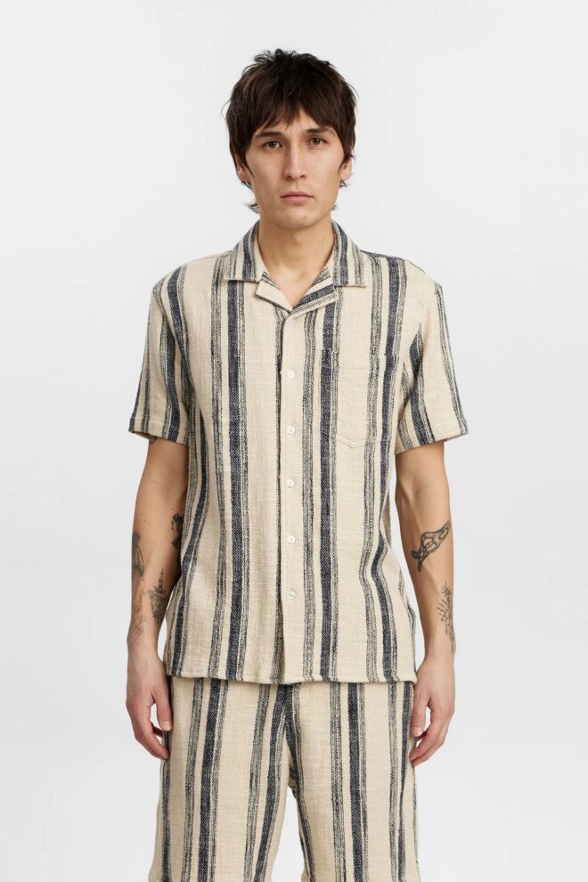 HEMD AKLEON STRUCTURE S/S TOFU