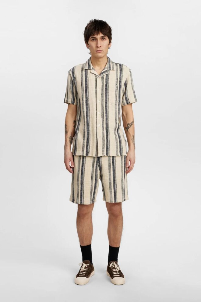 HEMD AKLEON STRUCTURE S/S TOFU