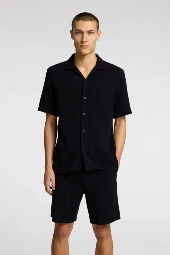 HEMD 16089552 BLACK