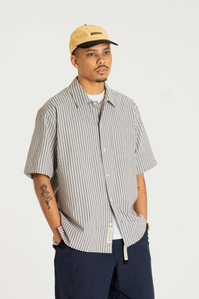 SHIRT WBBANKS MING SHIRT GREY